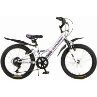 Велосипед Top Gear 20 Mystic белый калейдоскоп ВНМ20202