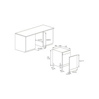 Встраиваемая посудомоечная машина Beko BDIS38120A