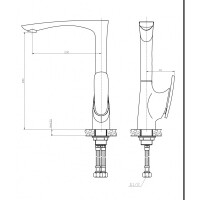 Смеситель для кухни WeltWasser WW MX Essen 606 WT