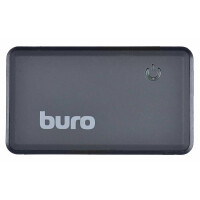 Устройство чтения карт памяти USB2.0 Buro BU-CR-151 черный