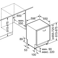 Встраиваемая посудомоечная машина Siemens SN 678D06TR