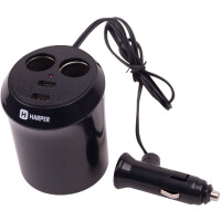 Разветвитель для прикуривателя Harper DP-186