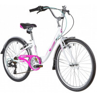 Велосипед Novatrack 24AH7V.ANCONA.12WT20 белый