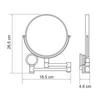 Зеркало WasserKraft K-1000