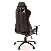 Компьютерное кресло Everprof Lotus S2 черный/оранжевый