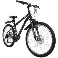 Велосипед Foxx 24 AZTEC D синий, сталь, размер 12