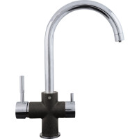 Смеситель для кухни Zigmund & Shtain ZS 1800 темная скала