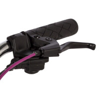 Велосипед Novatrack 24SHD.JENNYPRO.14WT23 белый