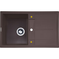 Кухонная мойка Zigmund & Shtain Rechteck 780 швейцарский шоколад