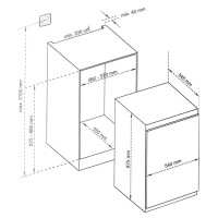 Встраиваемая морозильная камера Scandilux FBI 109