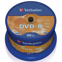 Диск DVD-R Verbatim 4.7GB 43548