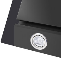 Каминная вытяжка Maunfeld Gloria 60 черный/черное стекло