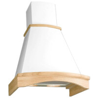 Каминная вытяжка Elikor Ротонда 50П-650-П3Л бежевый/дуб неокрашенный