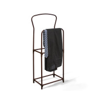 Вешалка Sheffilton SHT-SUR3 коричневый муар/коричневый