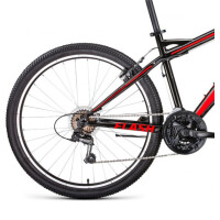 Велосипед Forward Flash RBK22FW26651 черный/красный