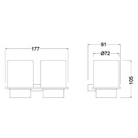 Стакан Schein Swing 324C