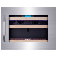 Встраиваемый винный шкаф Libhof CK-21 silver