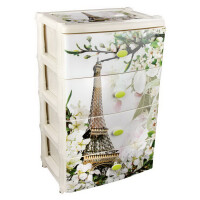 Комод Альтернатива Весна в Париже М2266