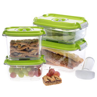 Контейнеры для вакуумных упаковщиков Status , набор VAC-REC-Smaller Green