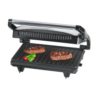 Электрогриль Clatronic MG 3519 черный/стальной