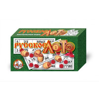 Настольная игра Десятое королевство Русское лото зеленый (00037)