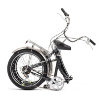 Велосипед Forward Asenal 20 2.0 черный/зеленый 2022 г 14" RBK22FW20533