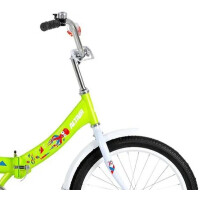 Велосипед Altair City Kids 20 compact зеленый 2022 г 13" IBK22AL20034