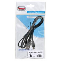 Кабель Buro BHP MICROUSB 1M FLAT черный