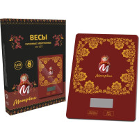 Весы кухонные Матрёна МА-037 красный (007157)