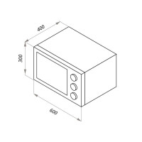 Мини-печь Maunfeld Cemoa.456.RIB