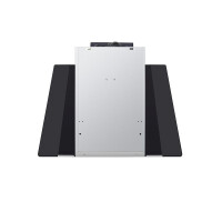 Каминная вытяжка Maunfeld Gloria 60 нержавеющая сталь/черное стекло