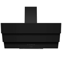 Каминная вытяжка Maunfeld Manchester Light 90 черное стекло