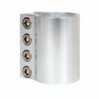 Зажим для рулей самокатов STG серебро Х105193