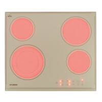 Встраиваемая электрическая варочная панель Hyundai HHE 6450 BE