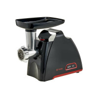 Мясорубка Delta DL-6104M черный/красный