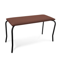 Банкетка Sheffilton SHT-B1 коричневый/черный муар