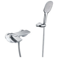 Смеситель для ванны Timo Helmi 4014/00-16Y chrome/white