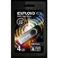 Флеш-накопитель Exployd 4GB-530 черный
