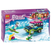 Конструктор Bela подружки Friends Горнолыжный курорт Внедорожник 10728