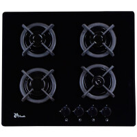Встраиваемая газовая варочная панель Лысьва GR0460G00 черный