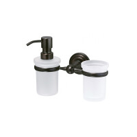 Держатель дозатора и стакана WasserKraft Isar K-7389