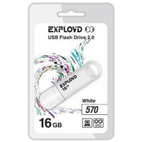 Флеш-накопитель Exployd 16GB-570 белый