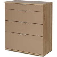 Комод Vental Лайн-1 (Фасады МДФ) дуб санома/мокко