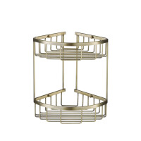 Полка двойная угловая Timo Nelson 160082/02 antique