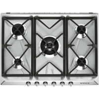 Встраиваемая газовая варочная панель Smeg SR975XGH