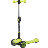 Самокат-кикборд Novatrack 120CBP.RAINBOW.LM20 лимонный