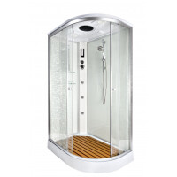 Душевая кабина Deto EM1512LGM+EL