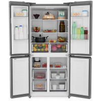 Холодильник Zugel ZRCD430X нержавеющая сталь