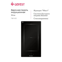 Встраиваемая индукционная варочная панель Gefest ПВИ 4001