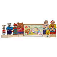 Набор Краснокамская Игрушка Персонажи сказки Колобок (Н-20)